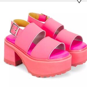 John Fluevog  platform sandal